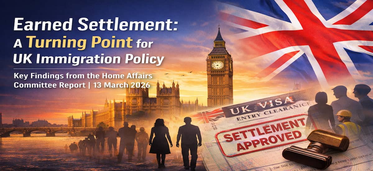 Earned Settlement: A Turning Point for UK Immigration Policy — Key Findings from the Home Affairs Committee Report