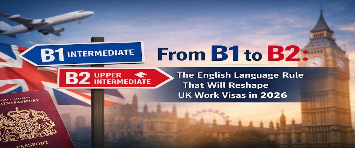 English Language Requirement Changes from 8 January 2026