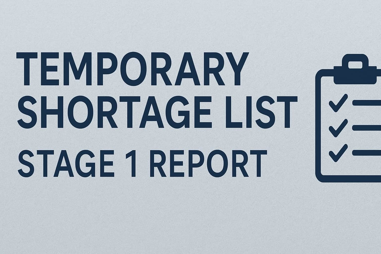 The UK’s Temporary Shortage List (TSL): What the MAC’s Stage 1 Report Means for Employers and Talent