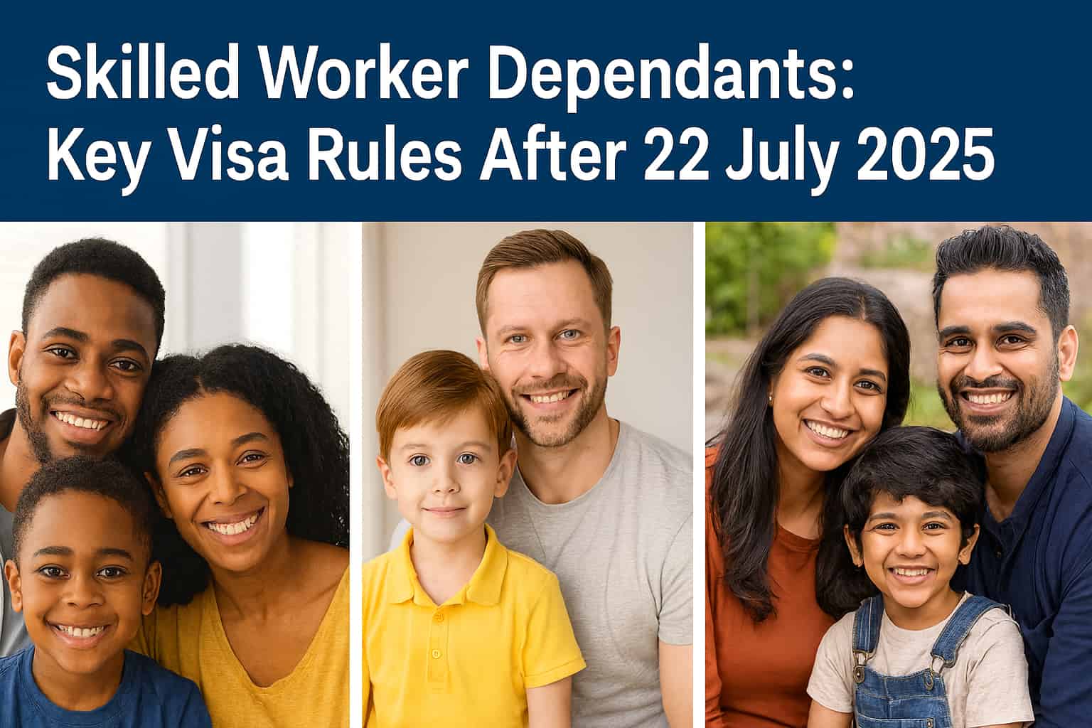 Dependant Visa Restrictions for Skilled Workers: What You Must Know After 22 July 2025