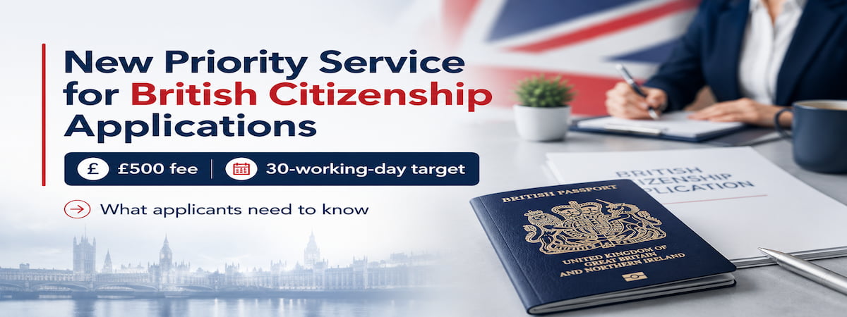 Home Office Introduces £500 Priority Service for British Citizenship Applications