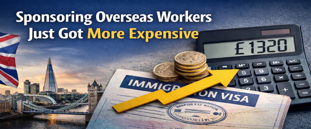Immigration Skills Charge Increase Now in Force: What UK Employers Need to Know